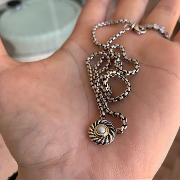 💕HP💕David Yurman cookie Pearl necklace - Picture 7 of 10